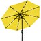 Best Choice Products 10ft Solar LED Lighted Patio Umbrella w/ Tilt Adjustment, UV-Resistant Fabric